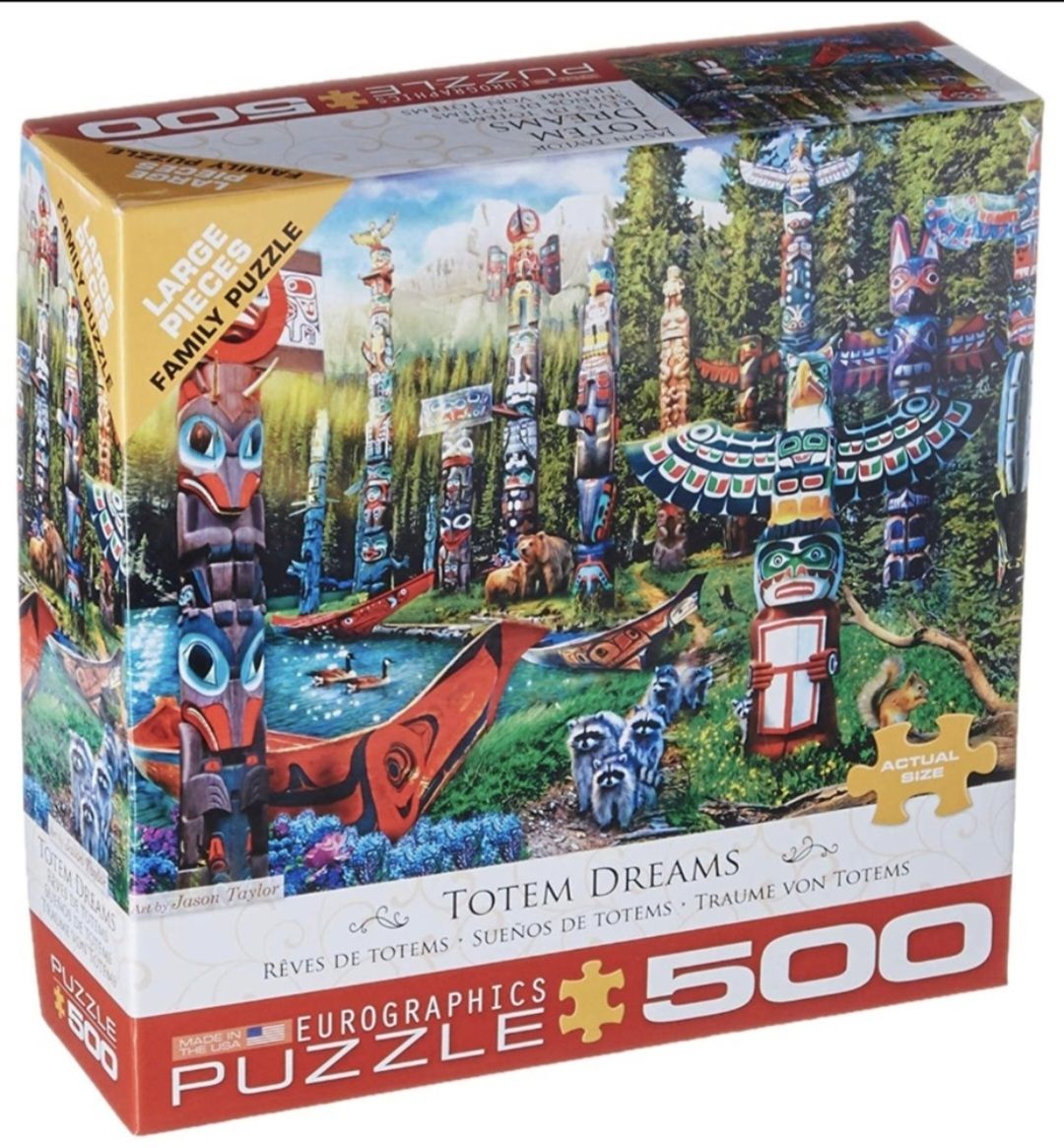 Puzzles: Puzzle "Totem Träume" 500 extra grosse Teile – Neuf (Voir description) à Bütschwil par Taranabo