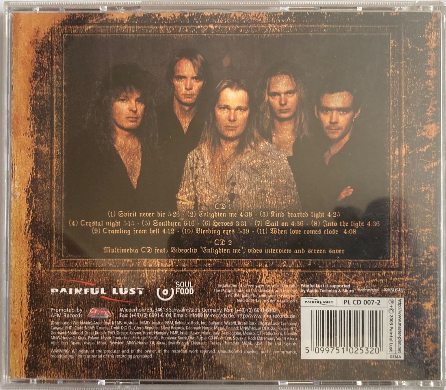 CDs: MASTERPLAN - MASTERPLAN – Gebraucht aus Poliez-Pittet von Newtown-Records 1