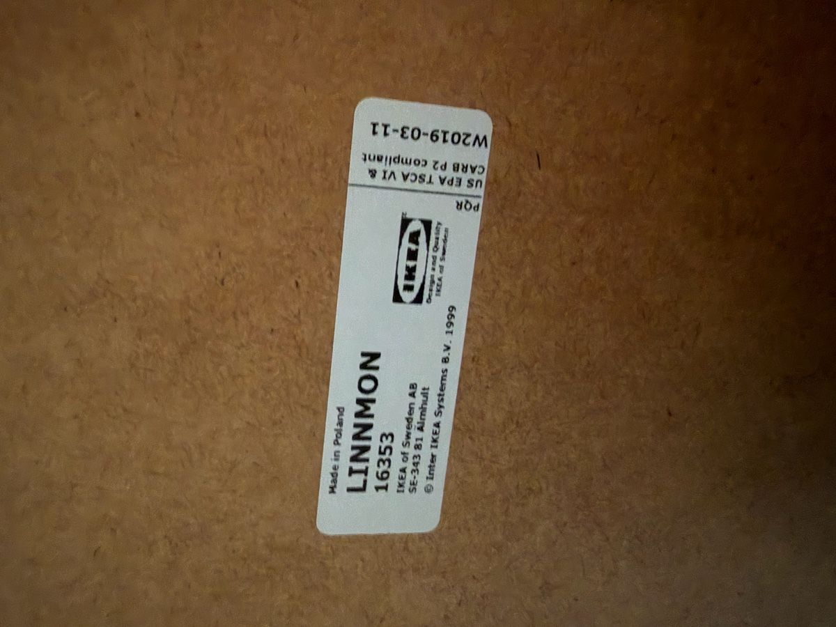 Ikea Schreibtische: Bureau / IKEA Linnmon – Gebraucht aus Lausanne von antho_vvrl 3