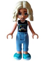 Lego Friends frnd604 Friends Nova - Black and White Shirt