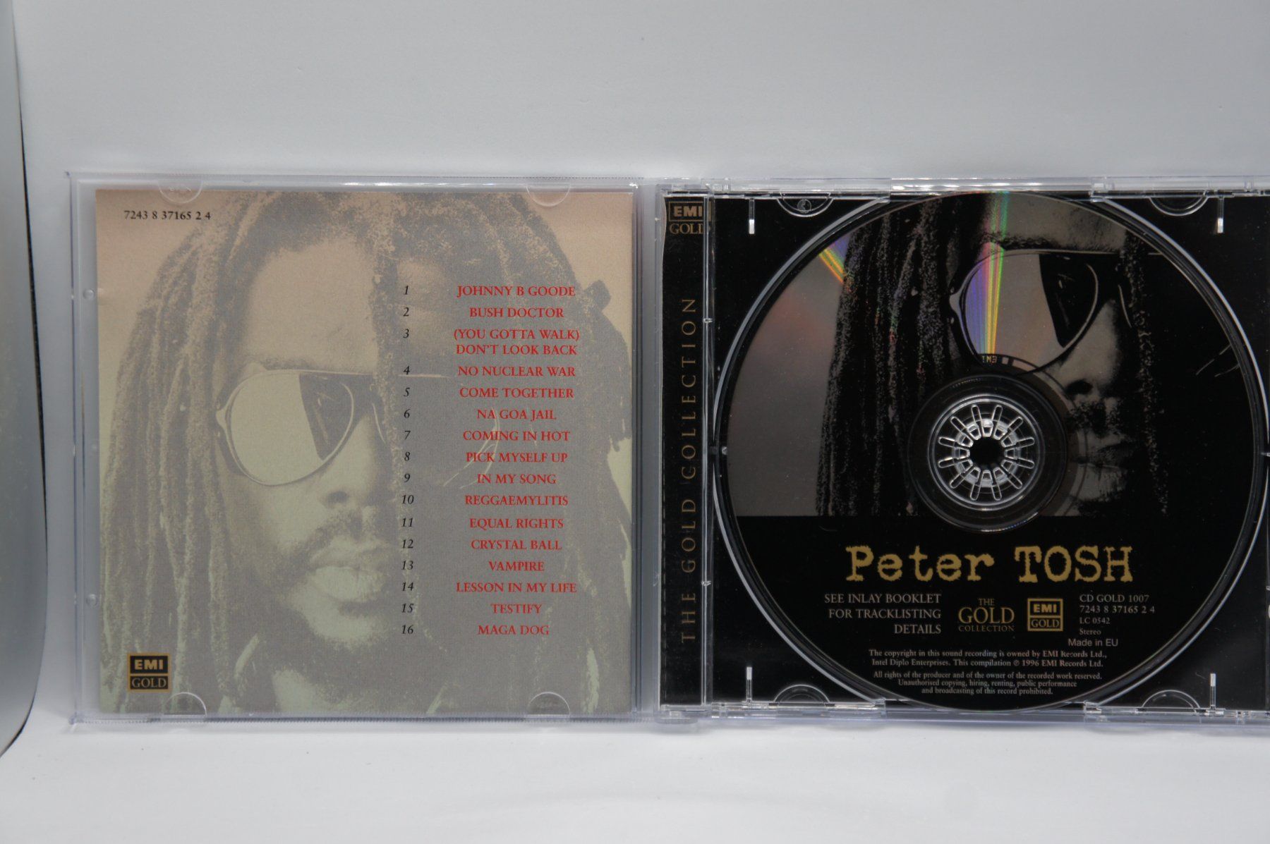CD: CD Peter Tosh - The Gold Collection / Jamaica Reggae – Usato da Ernetschwil venduto da luisvonerni 2