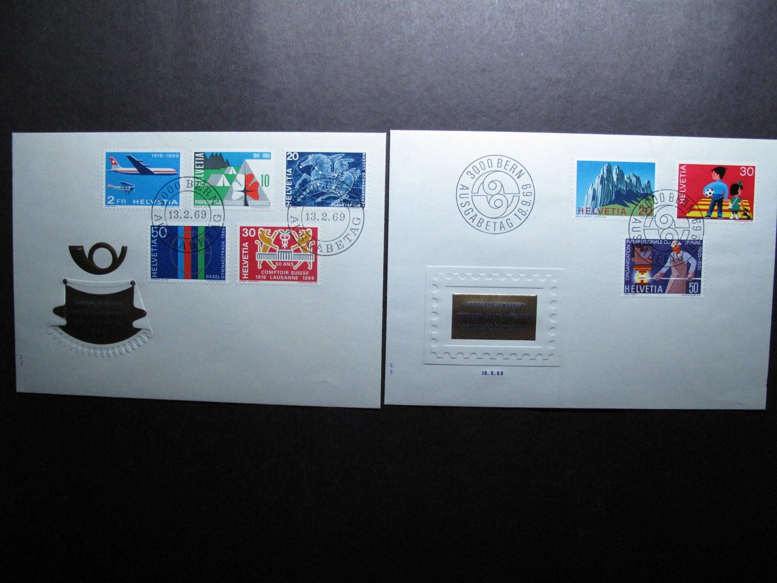 Tous les timbres: Schweiz FDC 1969 – D'occasion à Wil SG par fva01