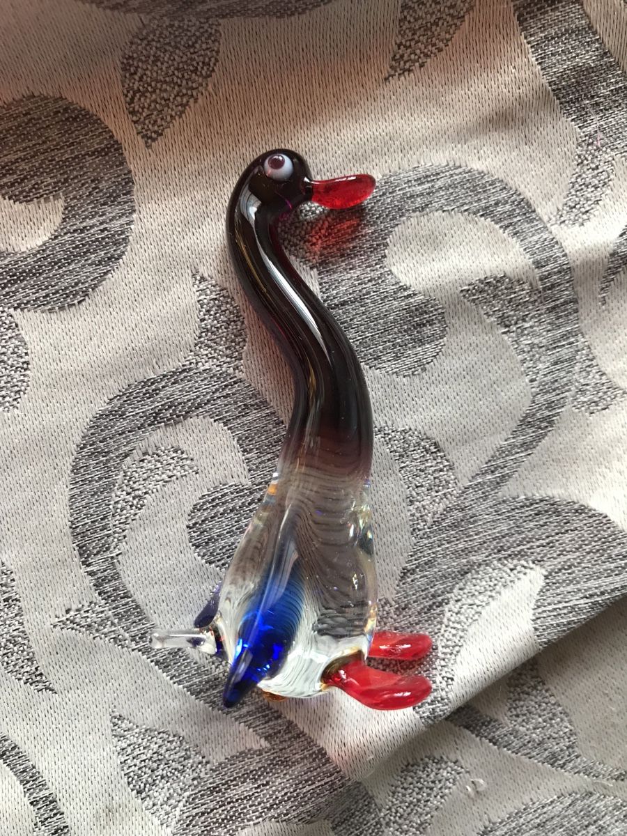 Statuette: Gans Glasvogel Lauscha Setzkasten – Nuovo (secondo la descrizione) da Alpnach Dorf venduto da marvo 3