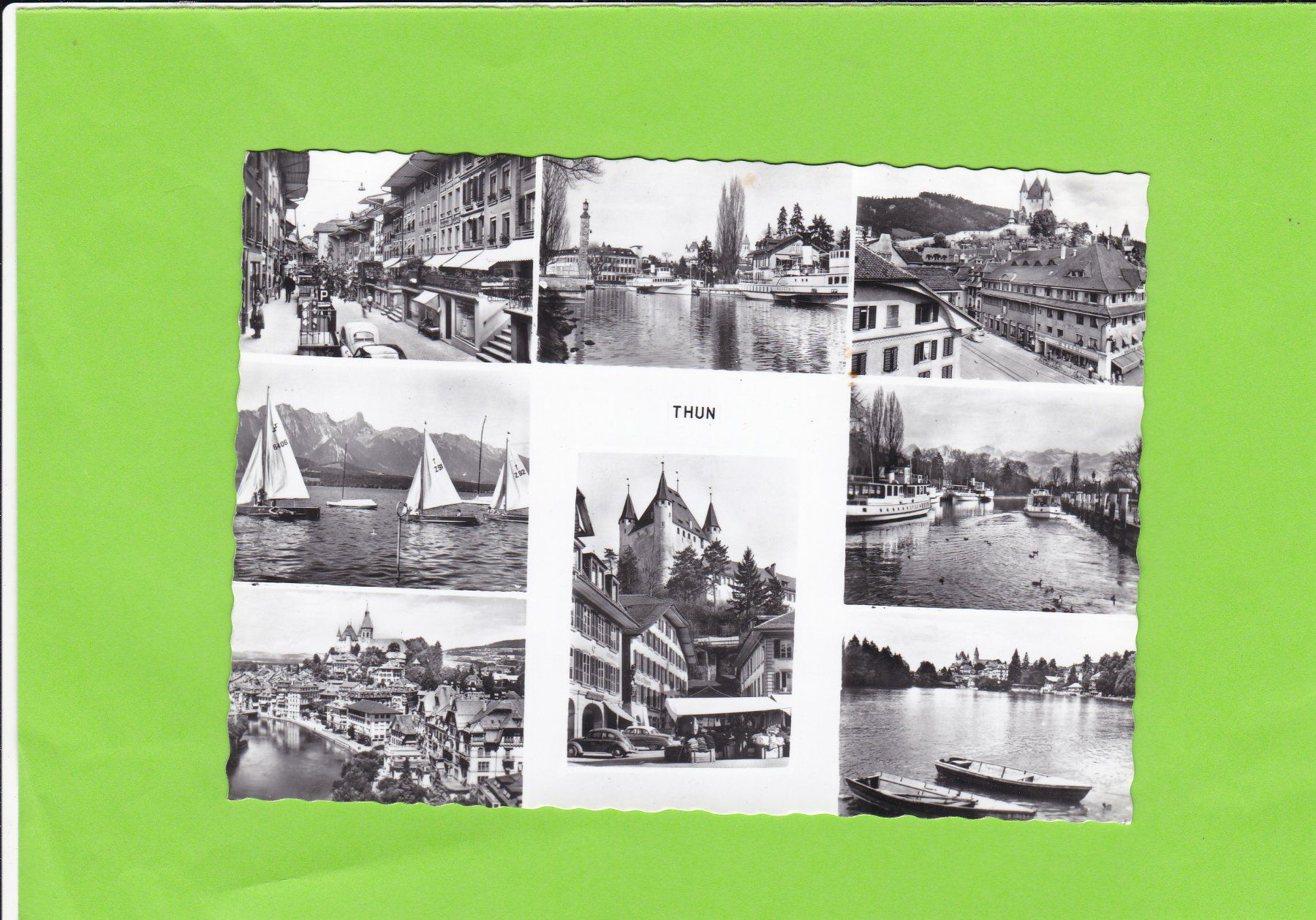 Cartoline postali: Thun – Usato da St. Peterzell venduto da neckertal