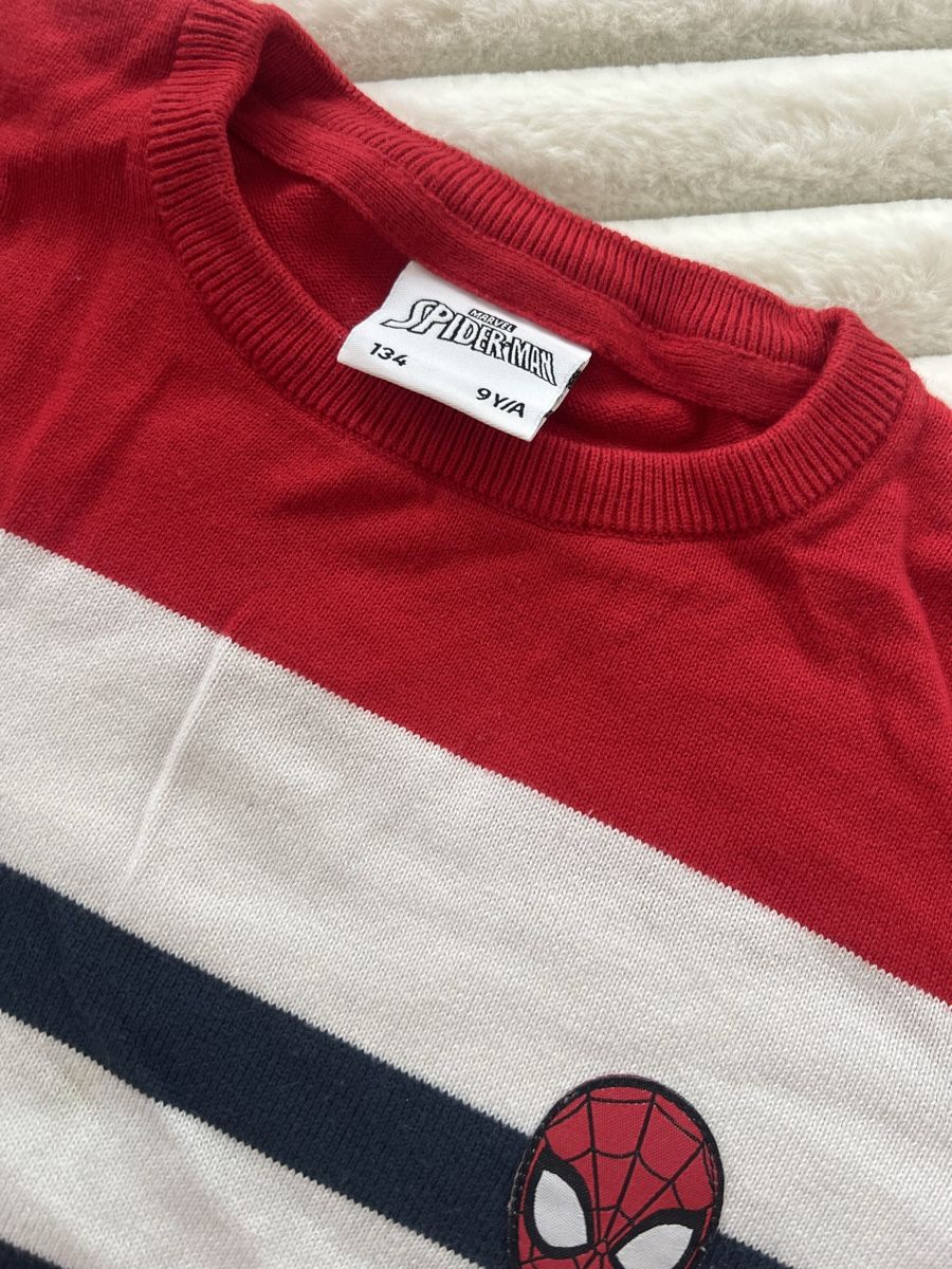 Maglioni & Felpe: SPIDERMAN MARVEL STRICKPULLOVER WIE NEU GR 134 – Usato da Basel venduto da theo-g77 2