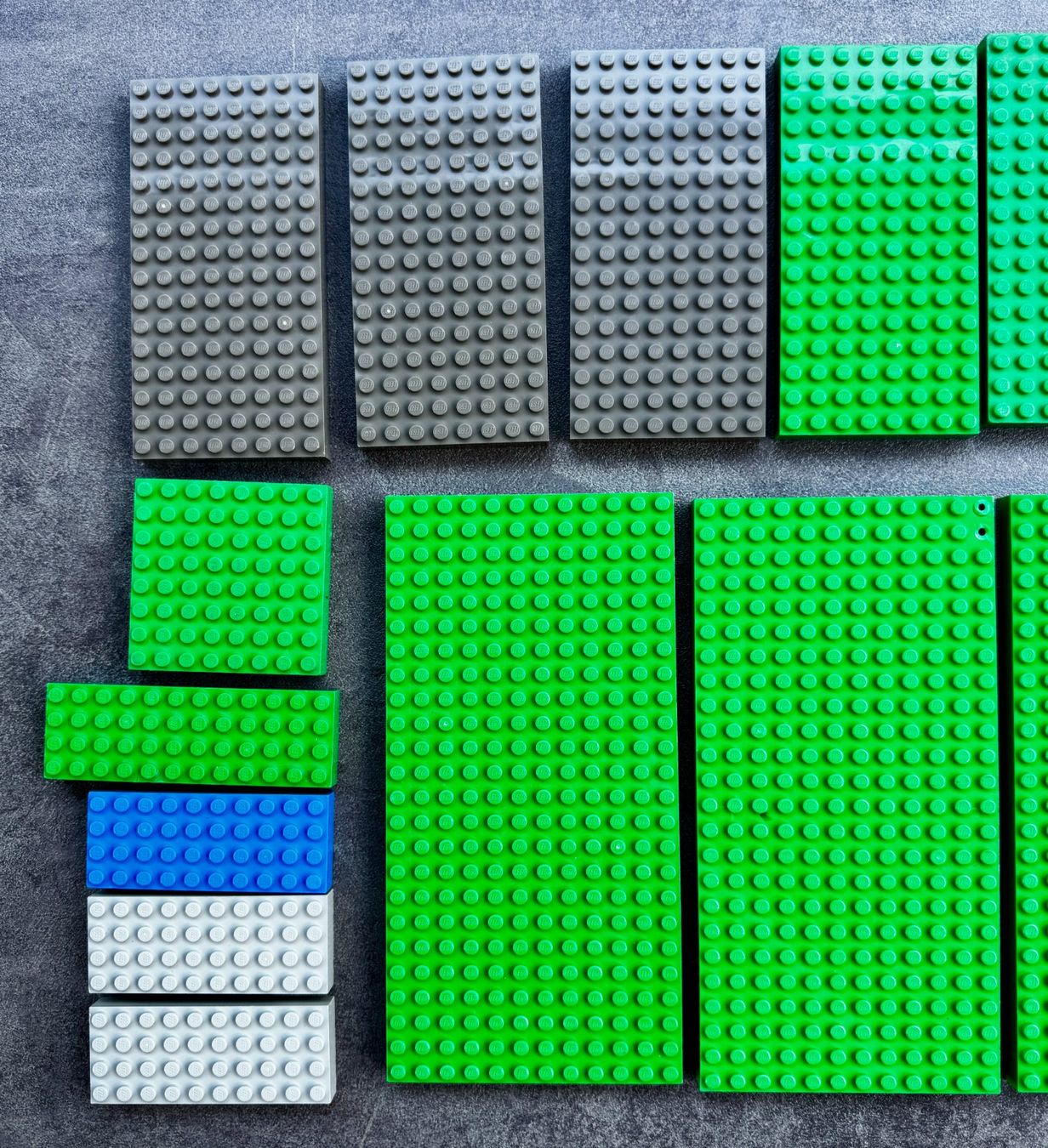 Lego Kit di costruzioni: dicke, stapelbare Lego Platten 28stk. – Usato da Rechthalten venduto da hosme_be 2