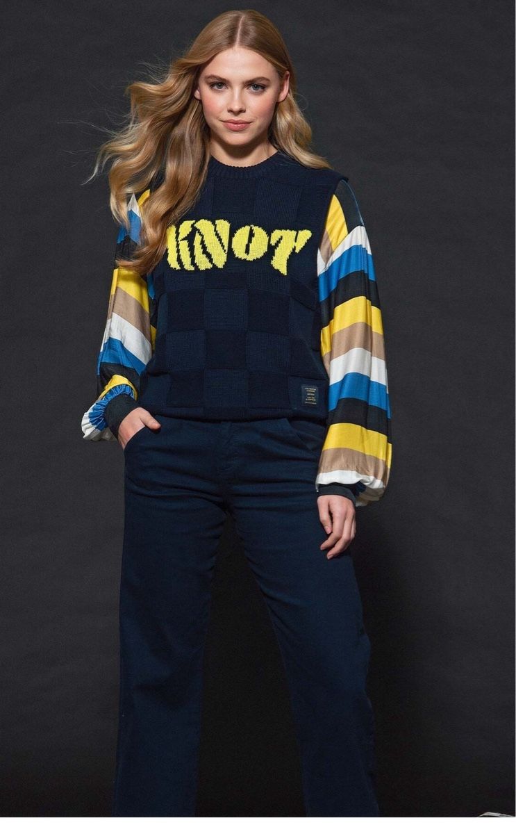 Mos mosh Maglioni & Felpe: Strick Pullunder Gaastra, navy, Gr. S, neu mit Etiketten – Nuovo e nell'imballaggio originale da Kreuzlingen venduto da shopaholicatheart 1