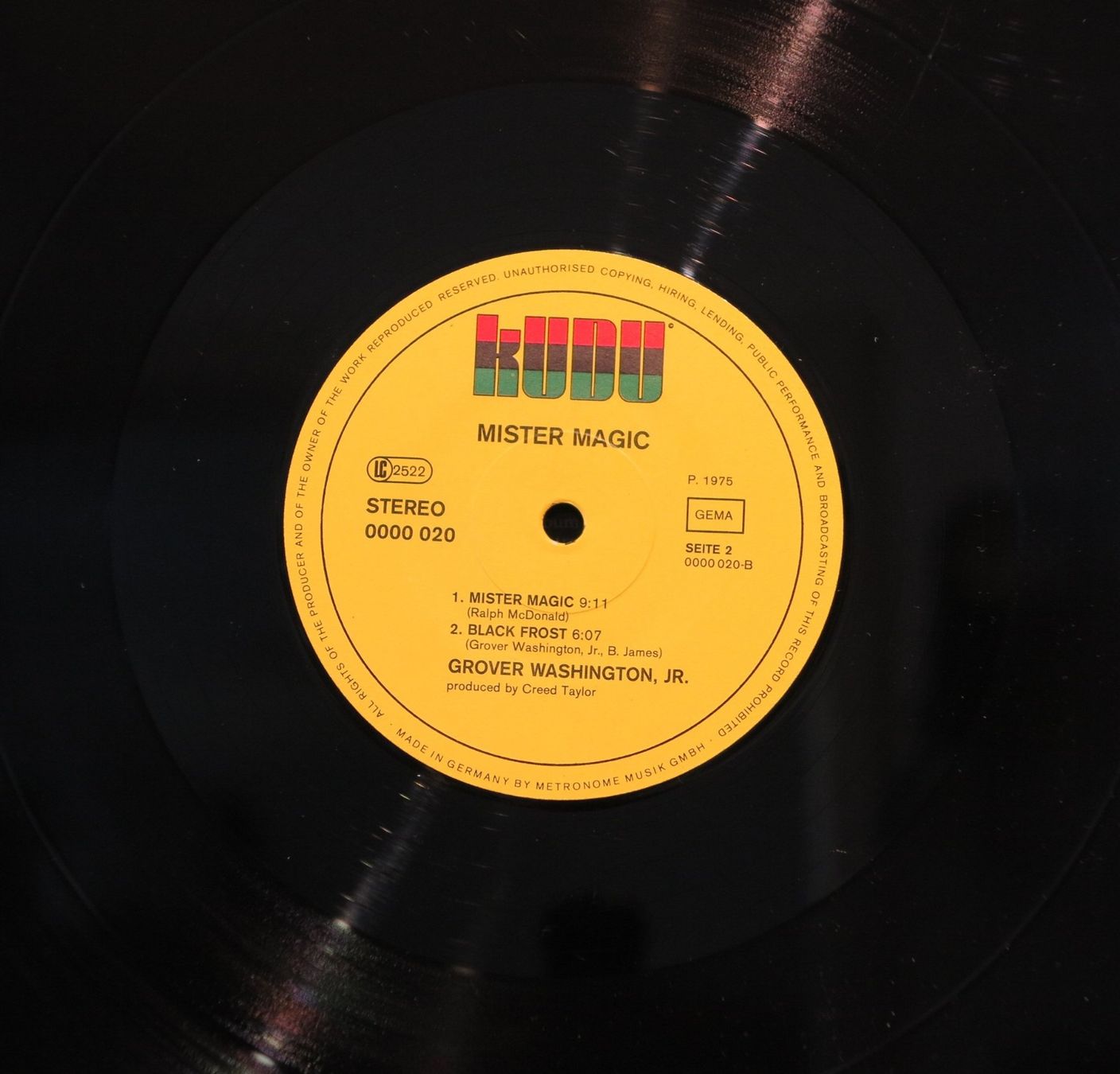 Schallplatten: Grover Washington Jr.  - Mister Magic – Gebraucht aus Zürich von Naim60 3