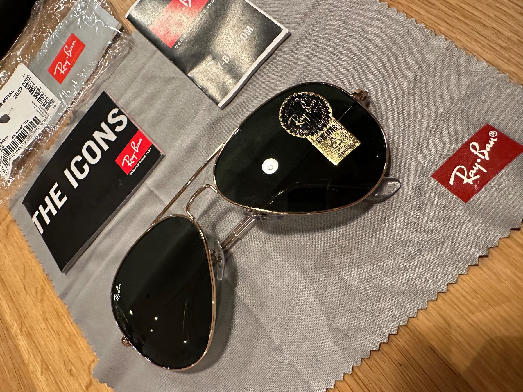 Ray-Ban Brillen & Gläser: Rayban Aviator RB3025 new – Neu und originalverpackt aus Lamone von matteovanoli 1