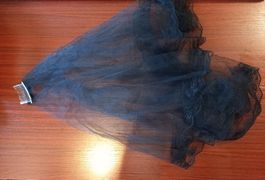 5x schwarzer Trauerschleier / Voile de deuil noir