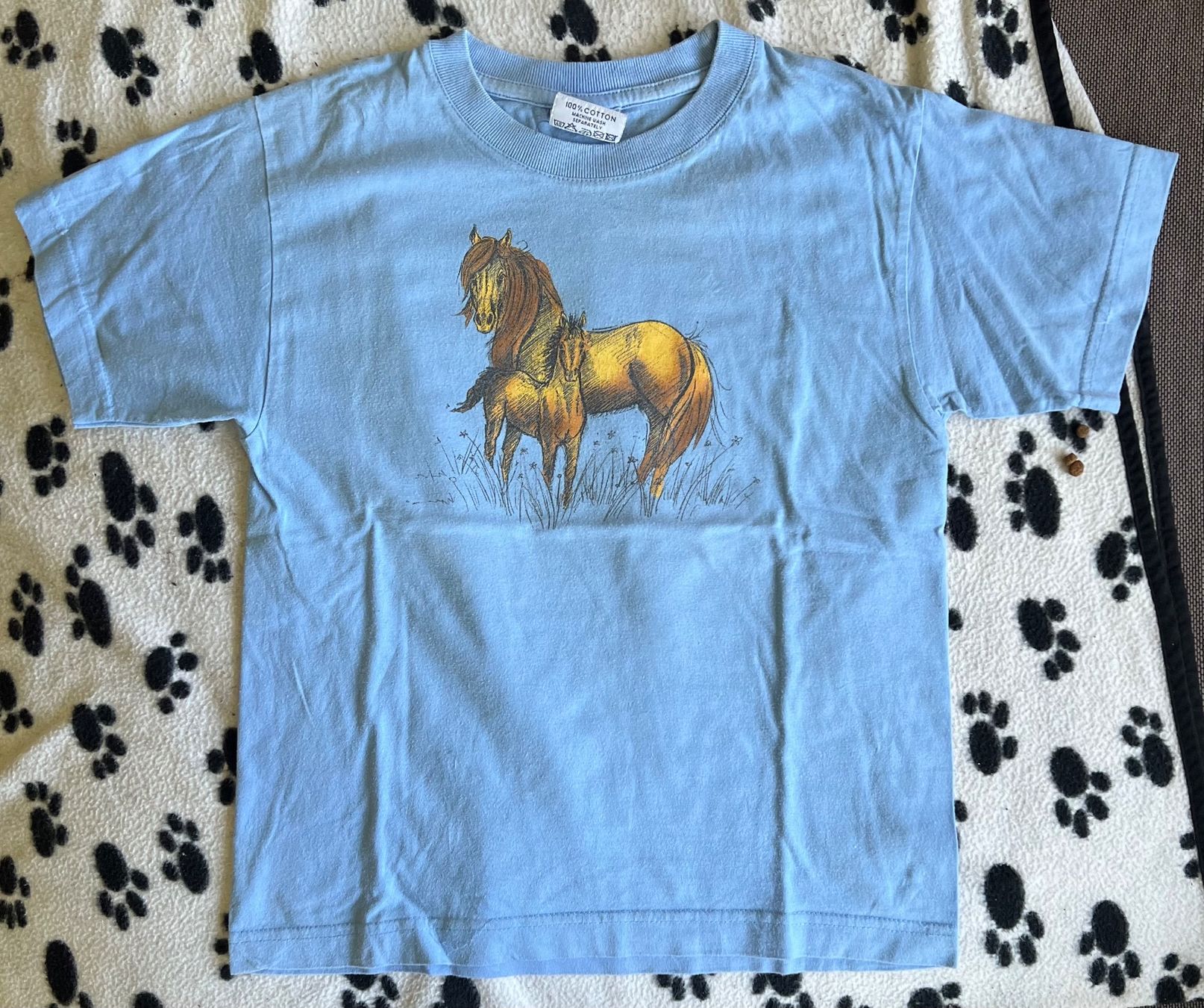 Camicette, T-shirt & Top: Mädchen T-Shirt, Gr. 116 – Usato da Adliswil venduto da Myxin