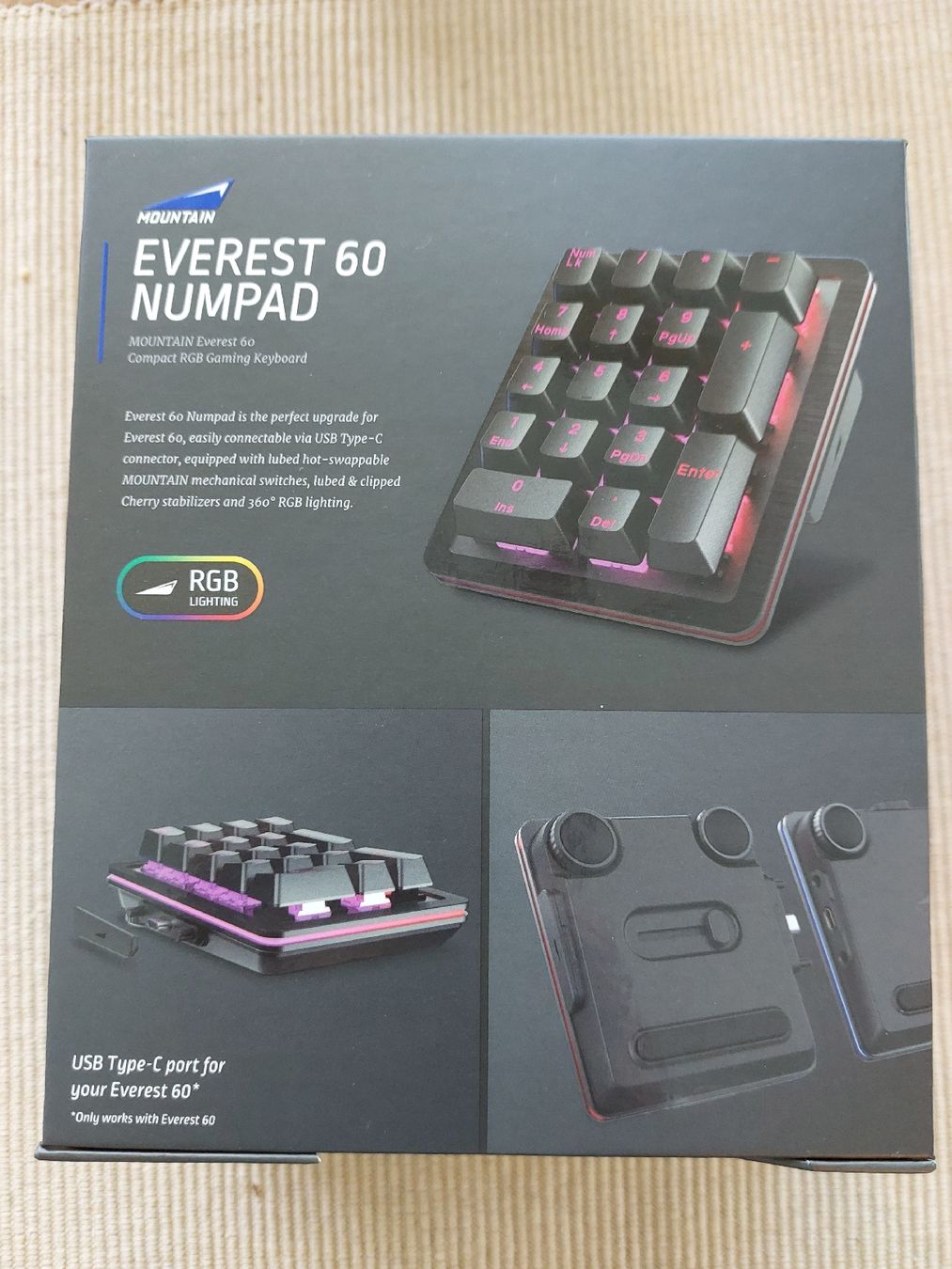 Tastiere: Everest 60 Numpad - Tactile 55 – Nuovo e nell'imballaggio originale da Bottmingen venduto da HyperionFalls 3