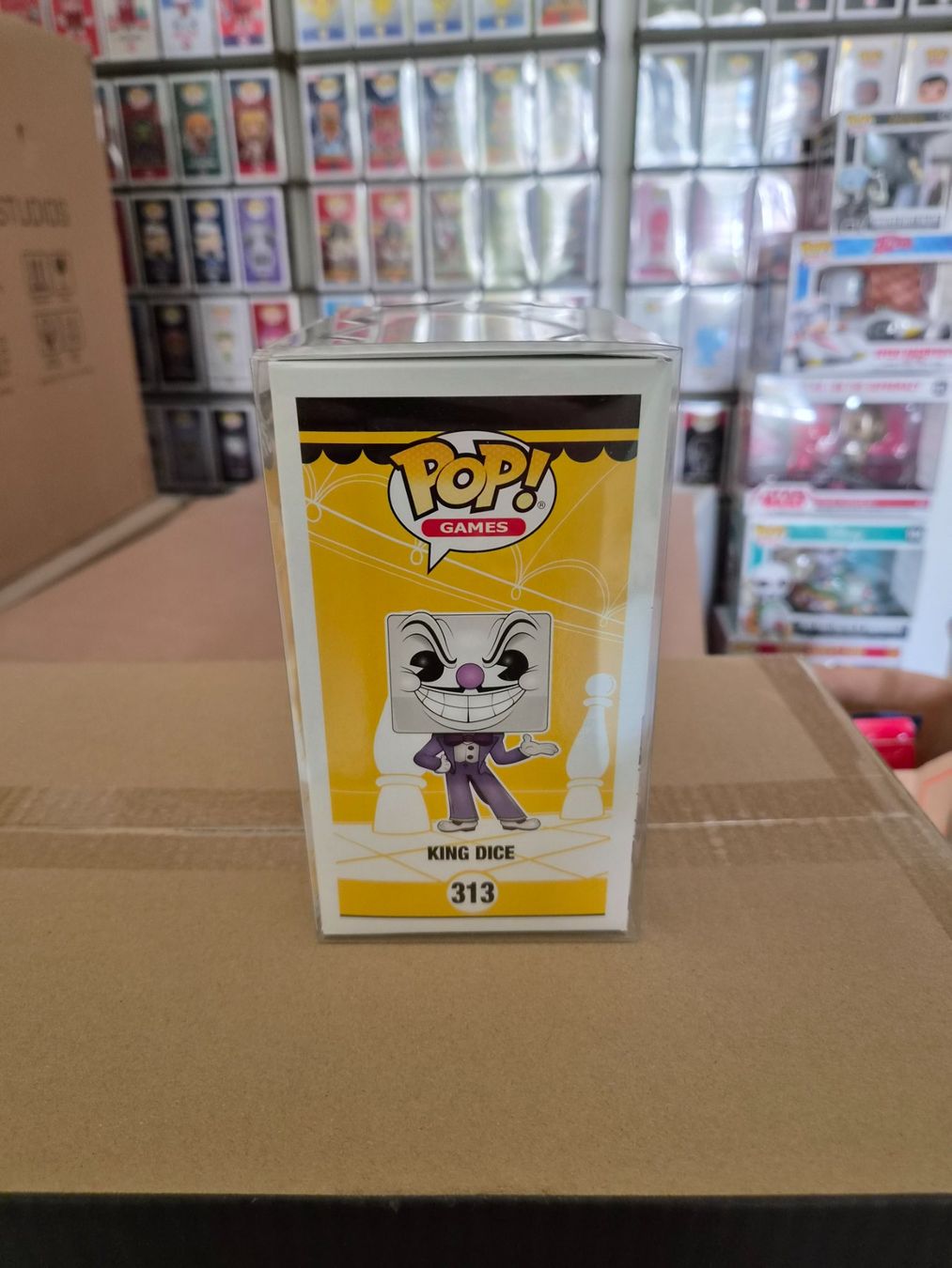 Funko Figuren: Funko Pop King Dice #313 CHASE Limited Edition – Neu und originalverpackt aus Sisseln AG von schenk-figuren 3