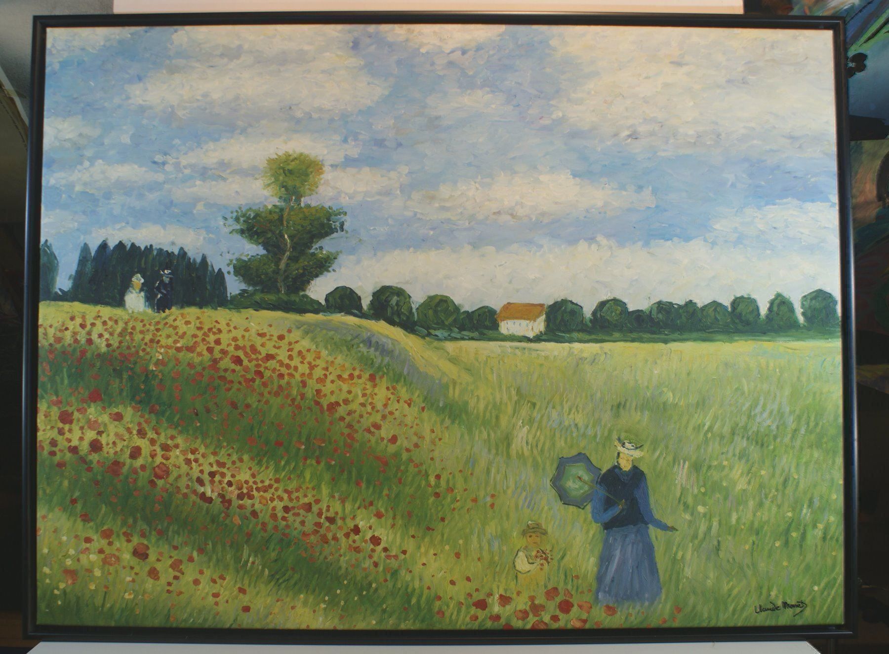 Dipinti: Claude Monet  "Les coquelicots"  gerahmt – Usato da Reinach BL venduto da Frogndog