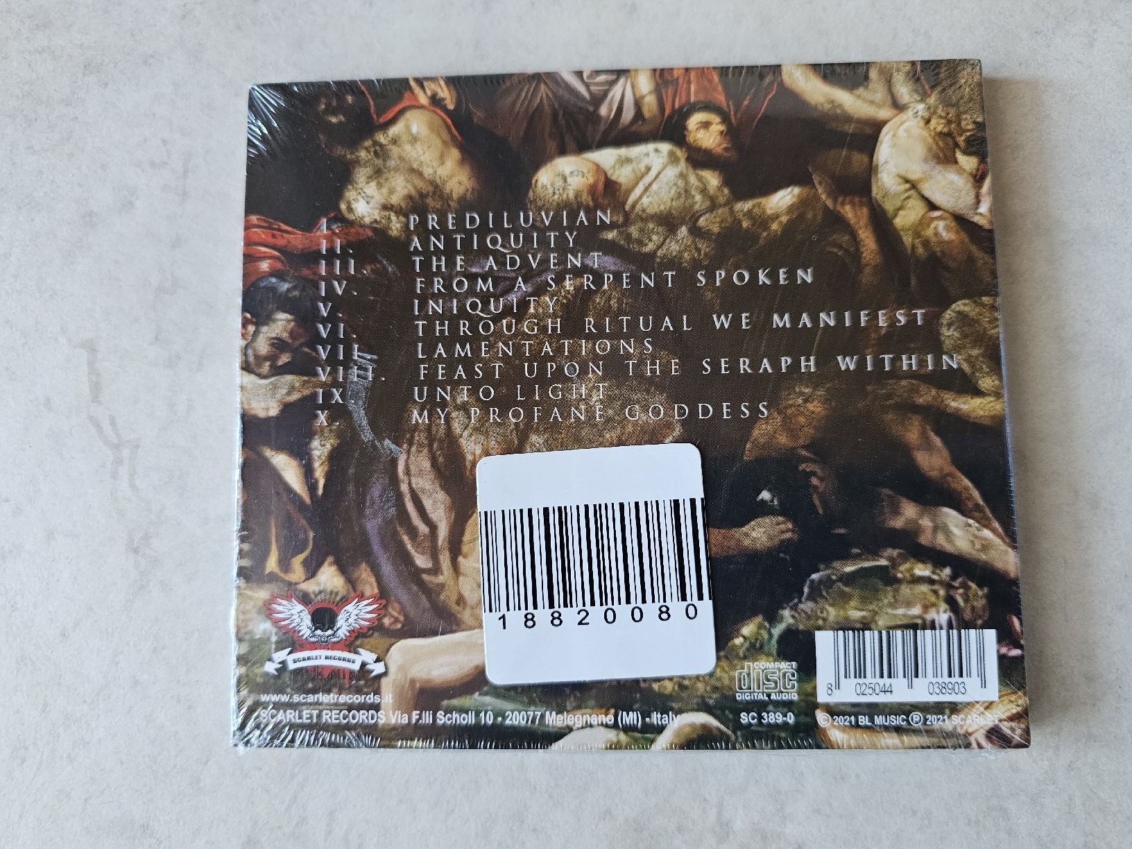CD: Wythersake  -  Antiquity  /  Fabrikneu – Nuovo e nell'imballaggio originale da Schneisingen venduto da backstore24 1