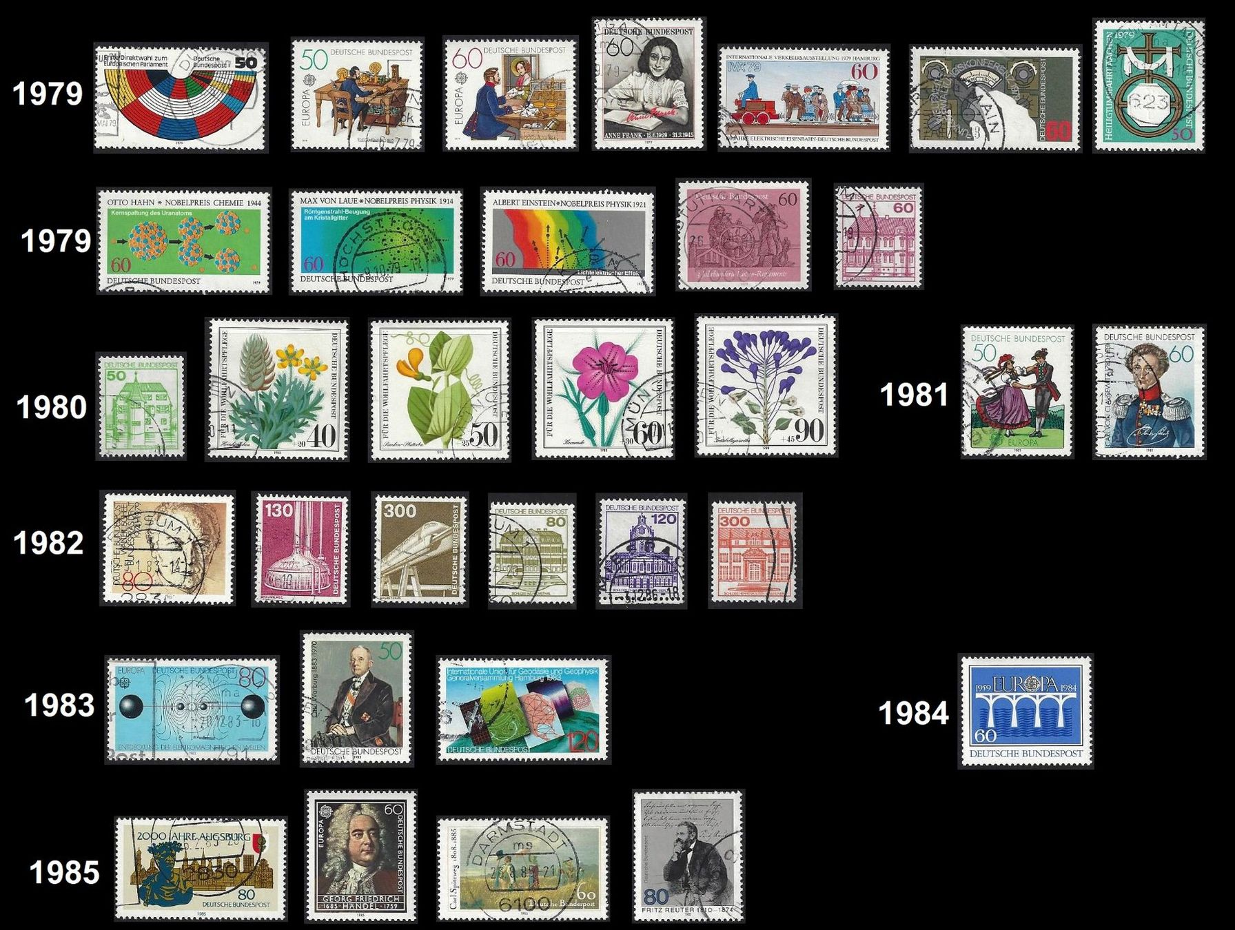 Tutti i francobolli: tolle Sammlung Deutsche Post/Bundespost/Berlin 1946 - 2006 – Usato da Baar venduto da miam8 6