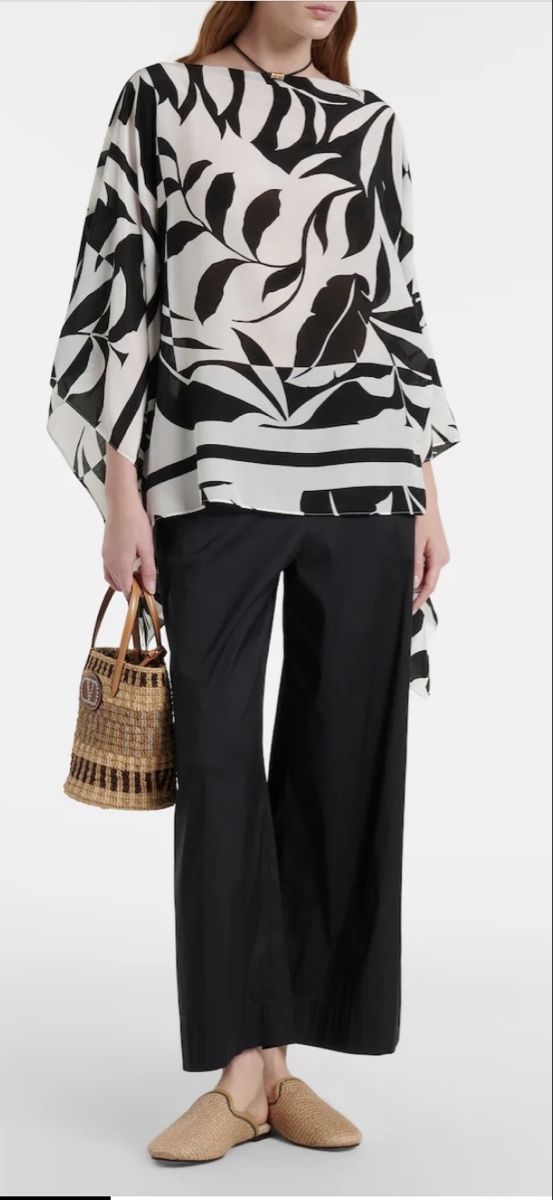 Max Mara Pantaloni: Original Max Mara Weite Cropped-Hose, IT38/S – Nuovo (secondo la descrizione) da Uetikon am See venduto da enzendan