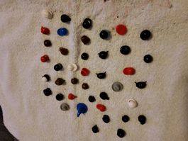 Lego Figuren kopf abdeckungen,  harre 41 Stück