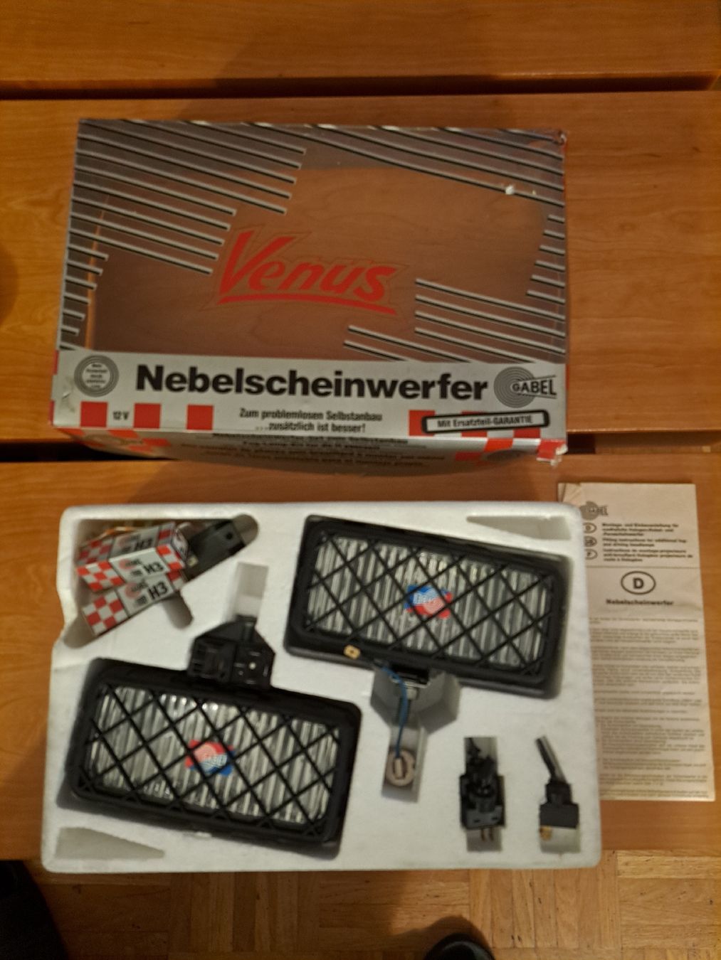 Fari: Venus Gabel Nebelscheinwerfer Oldtimer, vintage – Nuovo (secondo la descrizione) da Berikon venduto da joker1972