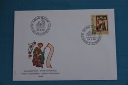 PTT, FDC, Pro Patria, Bundesfeiermarken, 24.5.1988