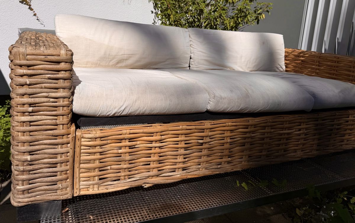 Divani: Rattan Sofa aus Bambus – Usato da Herrliberg venduto da zuerich8008 2
