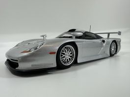 Porsche 911 GT1 (997) 1:18, silbrig, inkl. OVP, WERK83