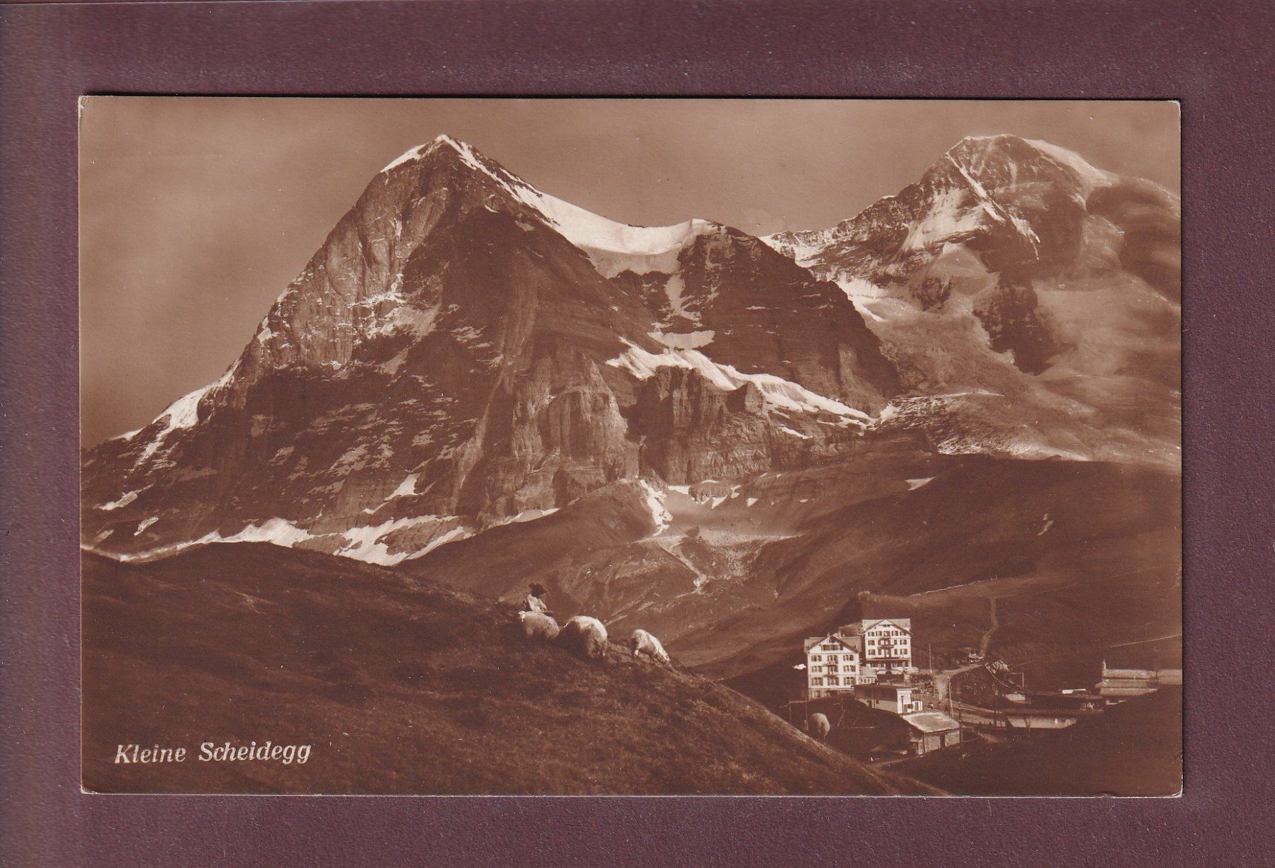 Ansichtskarten: KLEINE SCHEIDEGG – Gebraucht aus Pully von nicecards