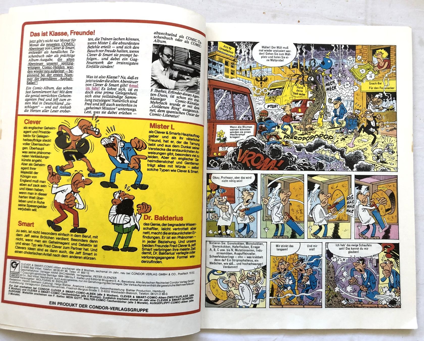 Fumetti: CLEVER & SMART - Nr.65 - 1.Auflage – Usato da Schaffhausen venduto da durruti 2