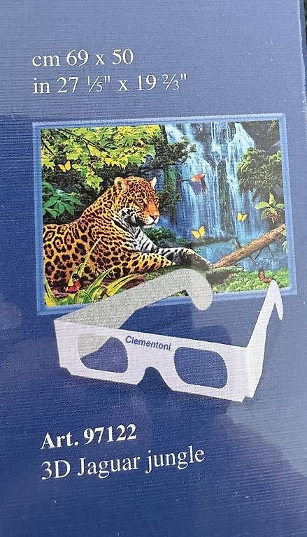 Puzzles: Magic Puzzle 3D mit Brille JAGUAR JUNGLE – Gebraucht aus Chur von bb__5j2t 2