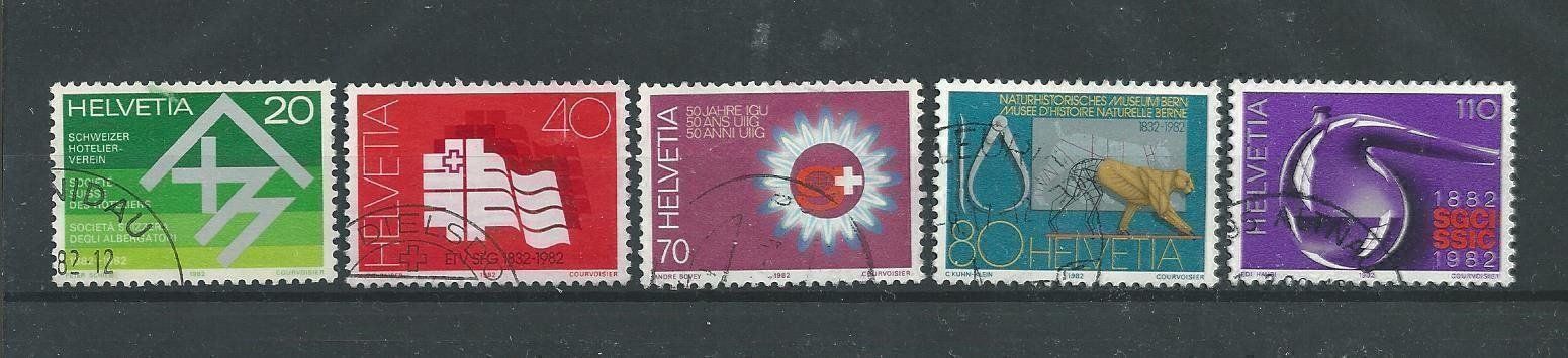 Tutti i francobolli: 1982 Schweiz – Usato da Trübbach venduto da Sammer51