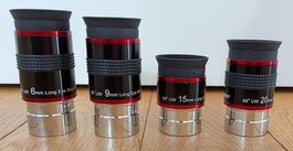 Set SvBony 68 Grad Okulare: 6mm, 9mm, 15mm, 20mm