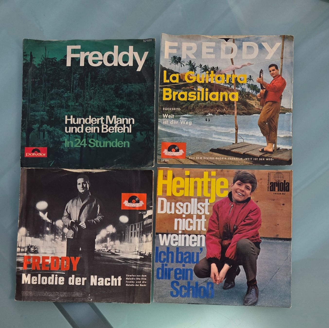 Dischi in vinile: Freddy & Heintje - 4 Schallplatten Singles – Usato da Pratteln venduto da Barfuss999
