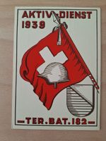 AK Militär Schweiz, Aktiv Dienst 1939 TER. BAT. 182