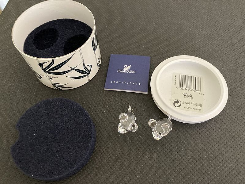 Swarovski Statuette: Coppia topolini Joe ad Harry – Nuovo (secondo la descrizione) da Airolo venduto da Hmagnum 1