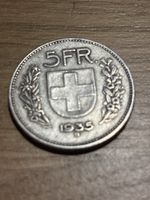 5 Franken Silbermünze 1935
