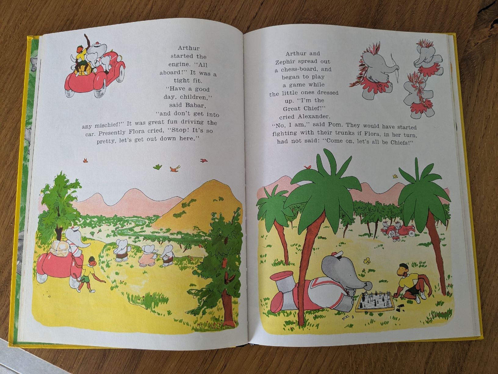 Libri: Babar - Picnic at Babar - Laurent de Brunhoff – Usato da Wohlen AG venduto da merkur0300 2