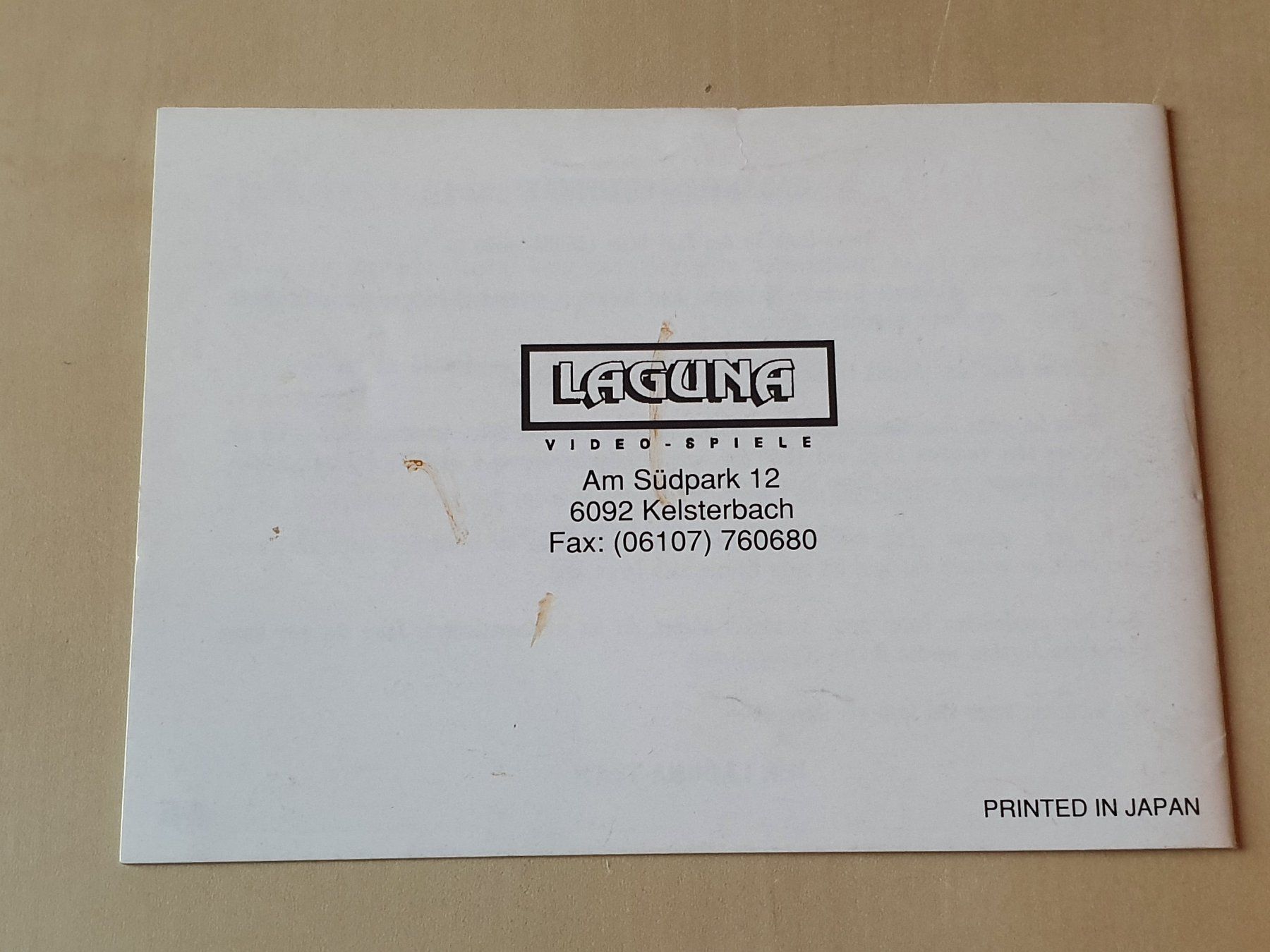 Nintendo Giochi: Anleitung Castelian DMG-CJ-NOE – Usato da Stansstad venduto da collectorsshop 1