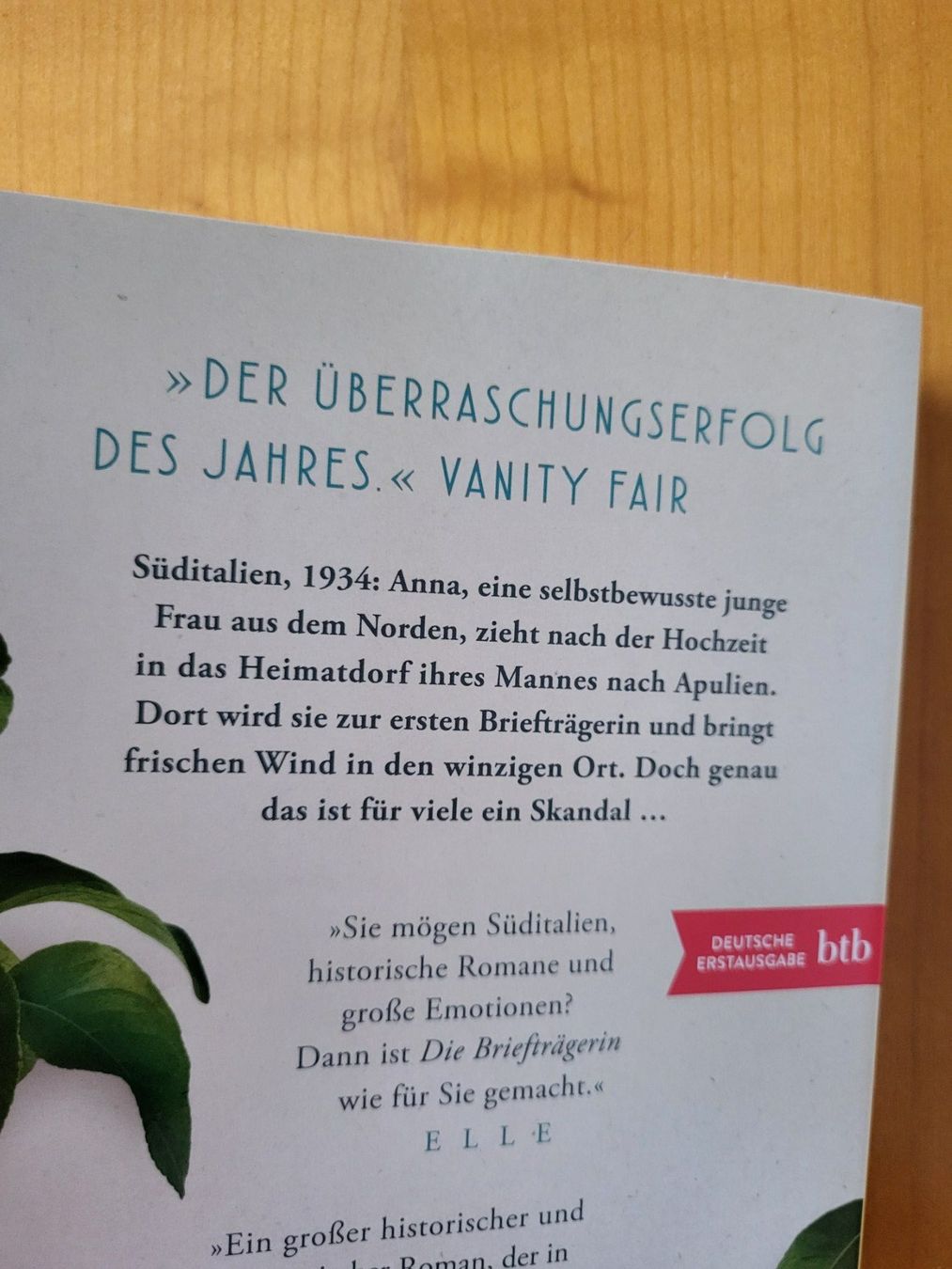 Libri: Die Briefträgerin von Francesca Giannone Roman – Usato da Grüsch venduto da Marianna05 1
