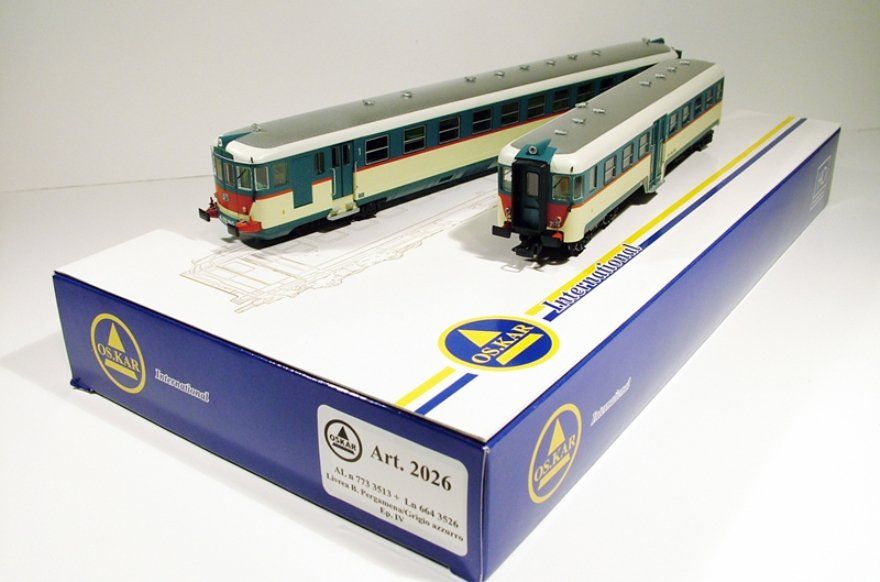 OSKAR 2026 ALn 773 3513+Ln 664 3526 mit Beleuchtung, DC, neu (Neu und ...