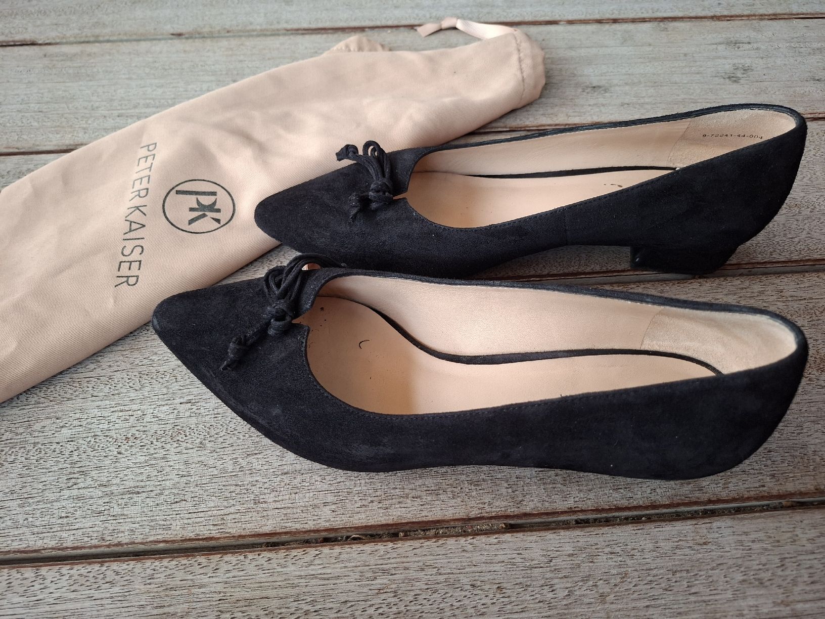 Kaiser Scarpe da donna: Peter Kaiser Echtleder-Pumps, Gr. 38.5 Schwarz – Usato da Zug venduto da tervo