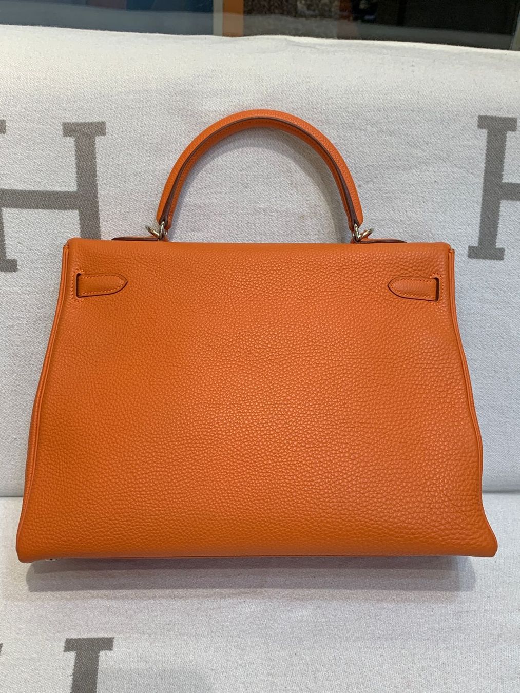 Hermès Borse da donna: Hermes Kelly35 Orange Togo Phw K 2015 – Usato da Zürich venduto da RoastedCocoNut 1