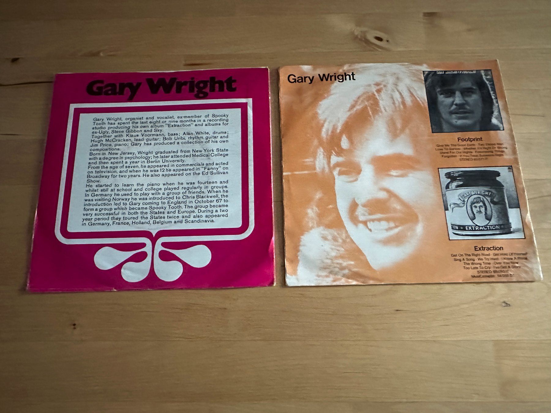 Dischi in vinile: GARY WRIGHT tolle Single Sammlung Kult Top 70's WONDERWHEEL – Usato da Basel venduto da Partridge 1