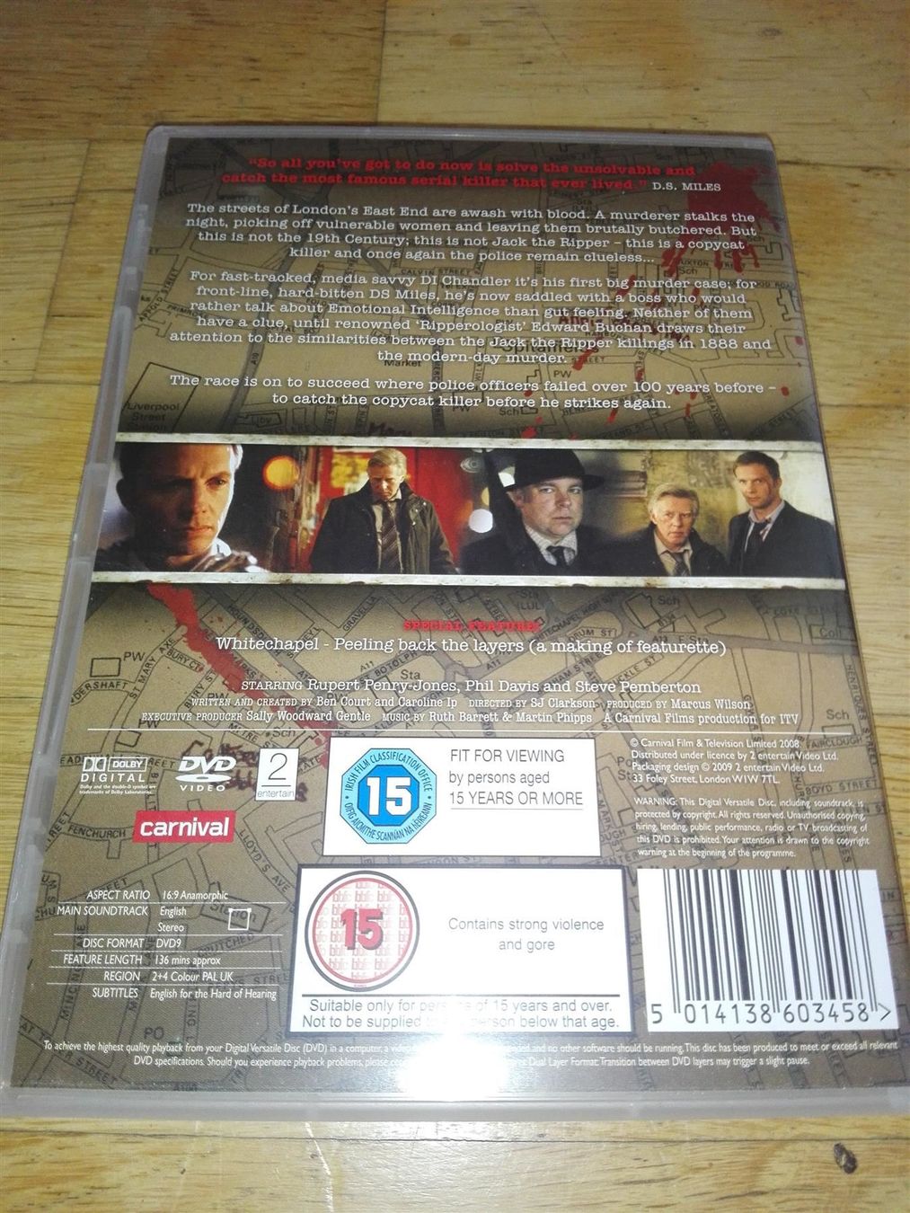 Tutti i DVDs: Whitechapel (Series 1 & 2)  UK-Import – Usato da St.Galllen venduto da elkaphone 2