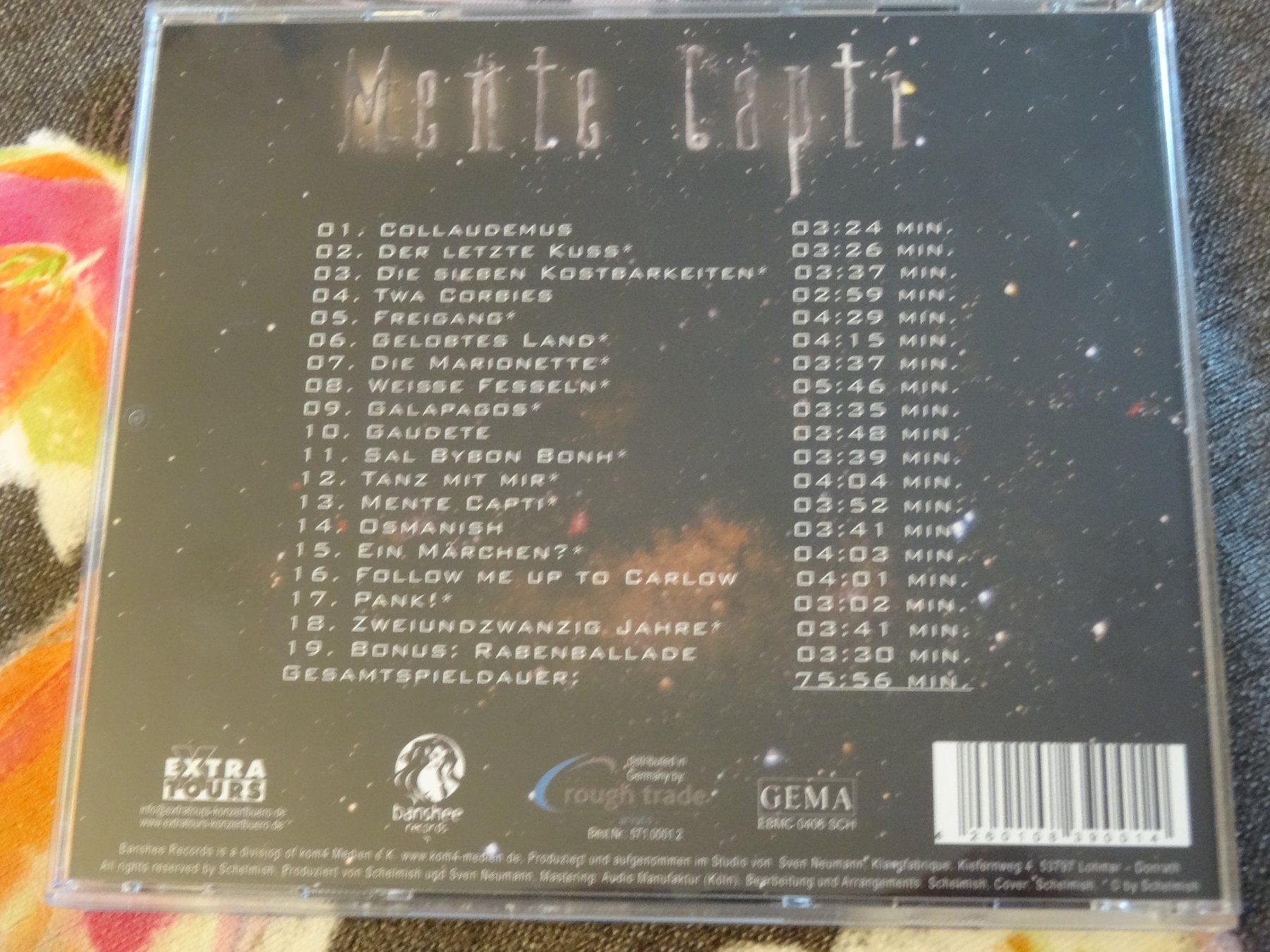 CDs: Schelmish - Mente Capti CD – Gebraucht aus Olten von Disc-Ausverkauf 1