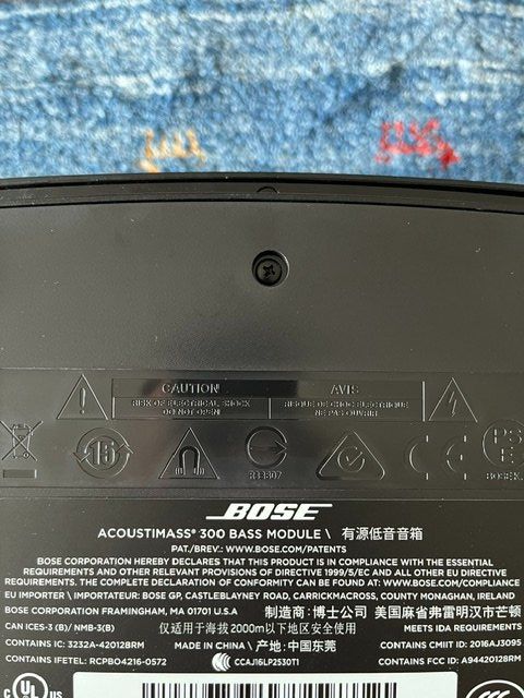 Bose Casse acustiche: Bose Acoustimas 300 Bass Modul – Difettoso da Stettlen venduto da Fumast 2