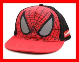 Basecap Spiderman für Kinder Sanpaback Marvel Comic Kappe