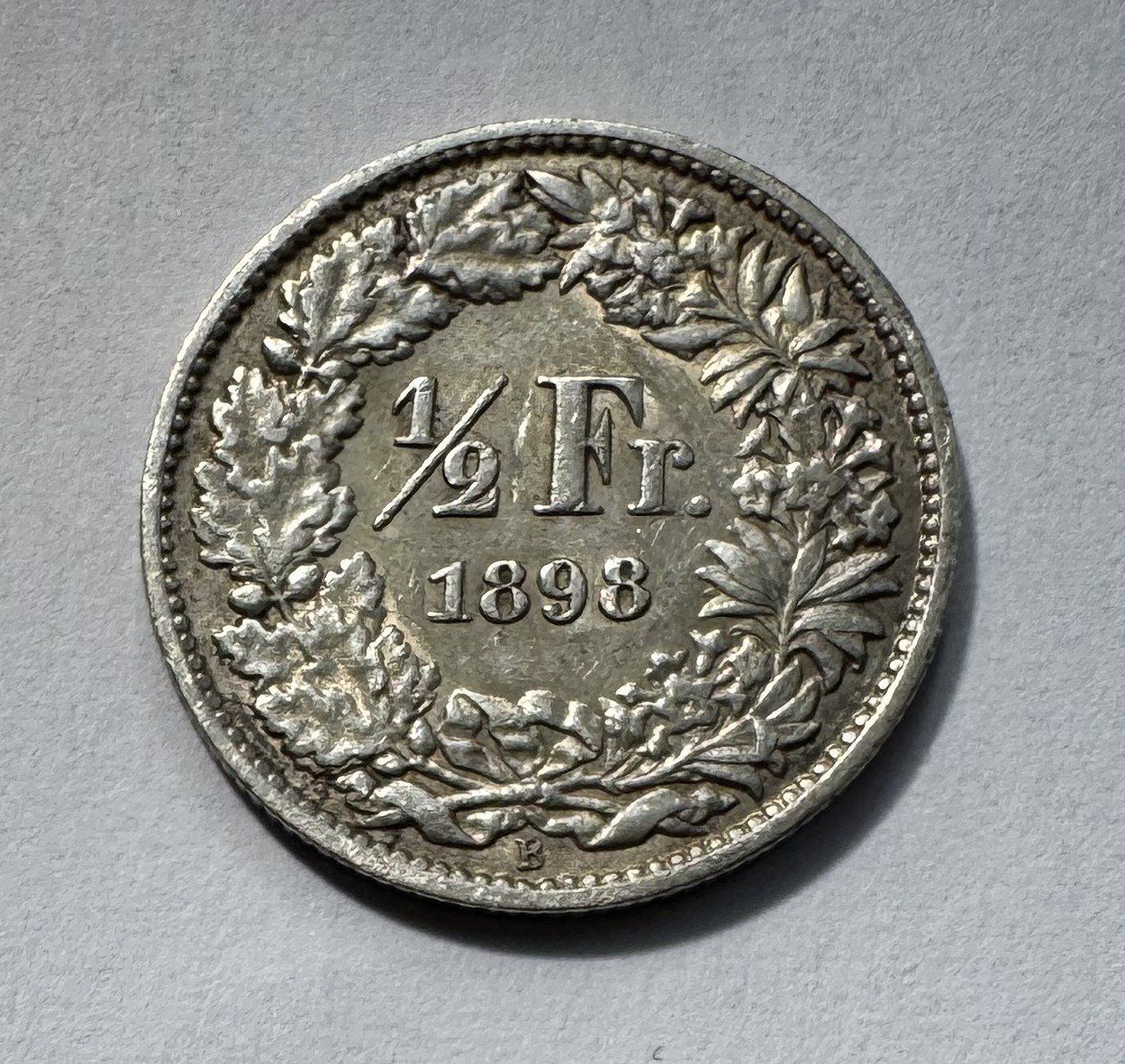 Toutes les monnaies: 1898 50 Rappen vz+ – D'occasion à Kirchberg SG par Zenhad69