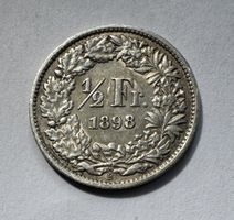 1898 50 Rappen vz+