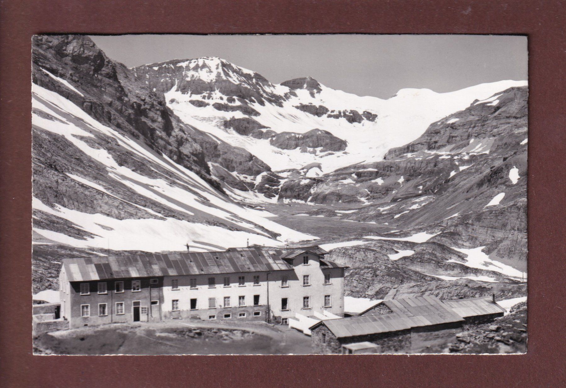Ansichtskarten: Gemmipass HOTEL WILDSTRUBEL - 1957 – Gebraucht aus Pully von nicecards