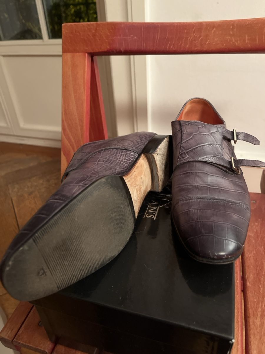Santoni Scarpe da uomo: Toller Halbschuh Santoni – Usato da Küsnacht ZH venduto da pasta11 1